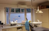 Dental Surgery Windows Frosted