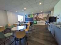 Office Wall Graphics installed in workspace breakout room