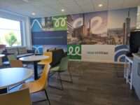 Office Rebranding canteen graphics