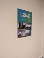 Silicone edge Graphics installed at Manchester office brand